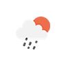 light rain